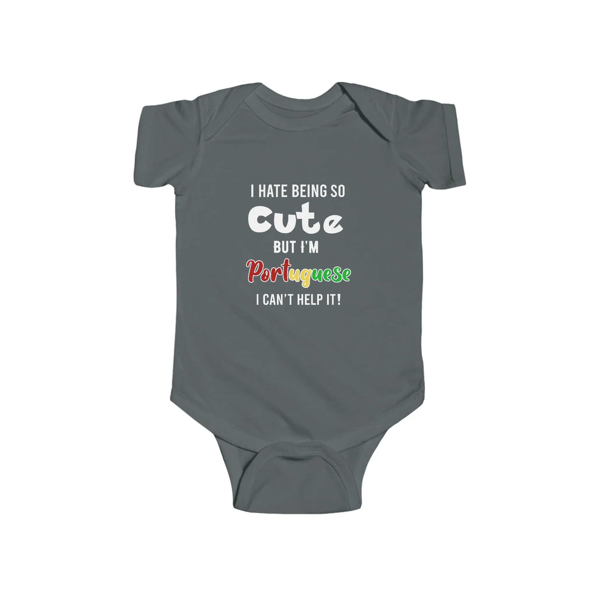 Hate Being Cute But I'm Portuguese Onesie - Image 3