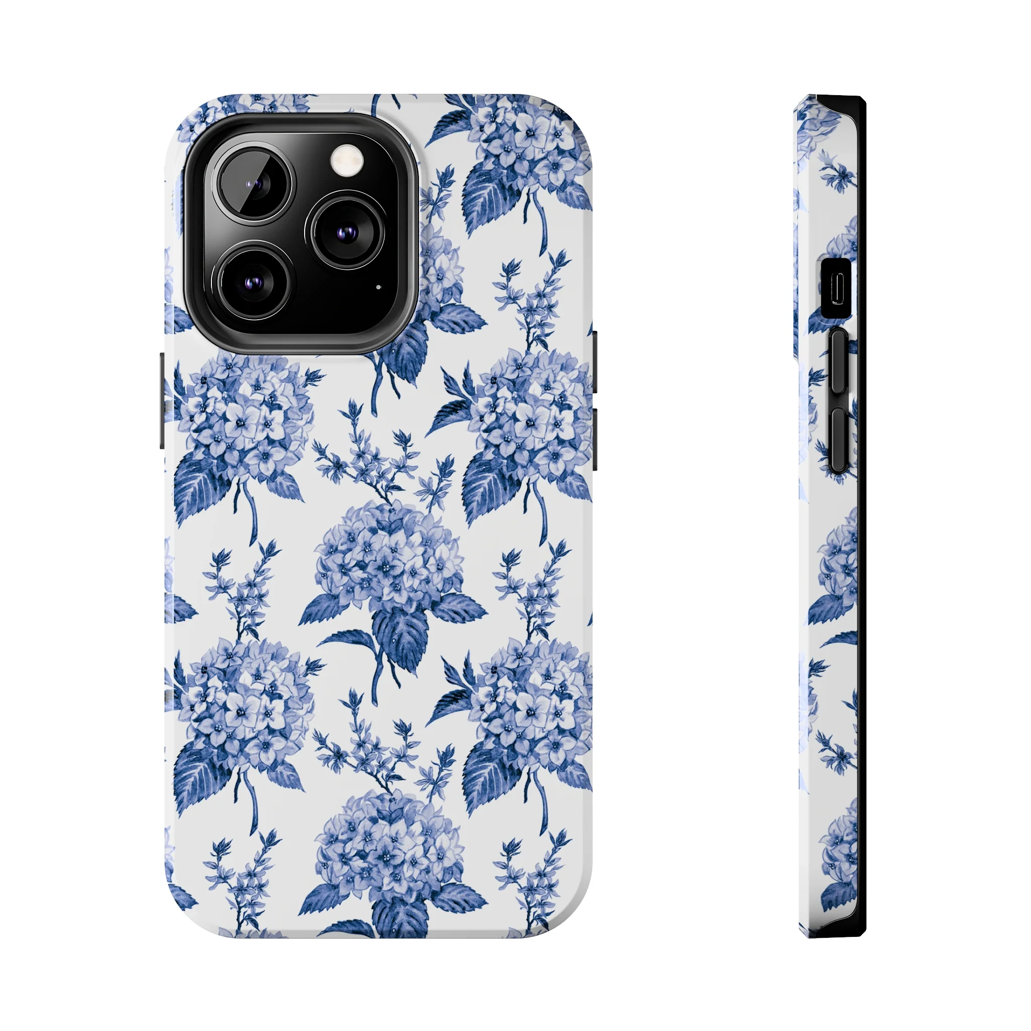 Hortênsias Portuguese Tile Phone Case (Apple) - Image 2