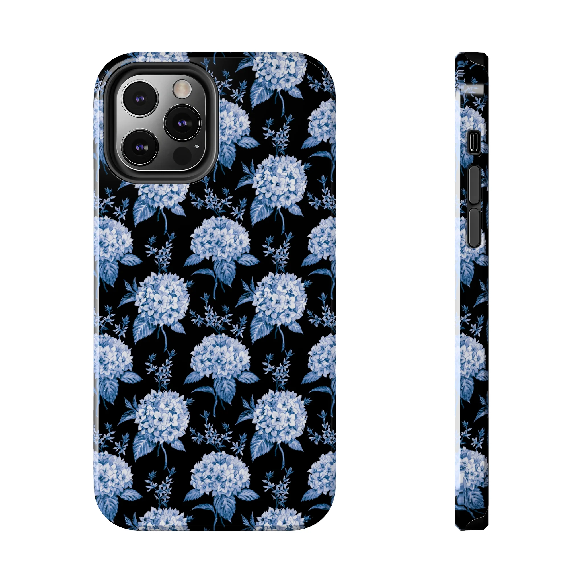 Hortênsias Black Portuguese Tile Phone Case (Apple) - Image 6