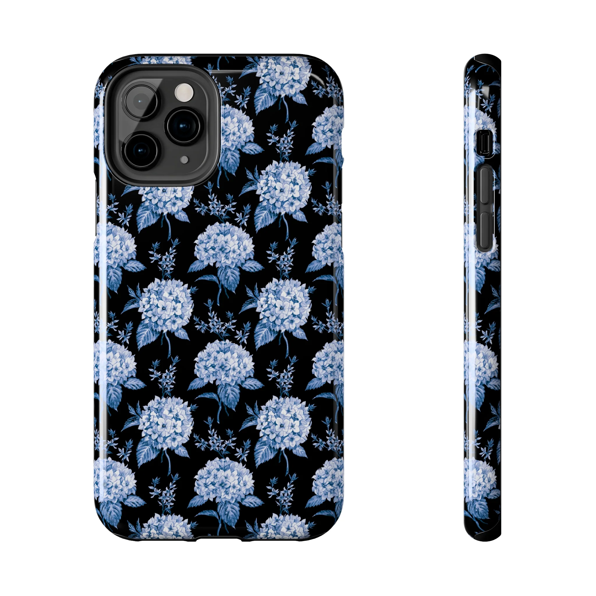 Hortênsias Black Portuguese Tile Phone Case (Apple) - Image 8