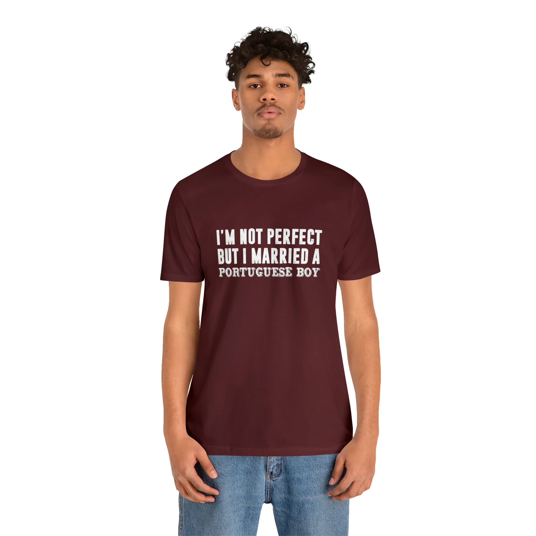 I'm Not Perfect But I Married a Portuguese Boy T-Shirt 🇨🇦 - Image 12