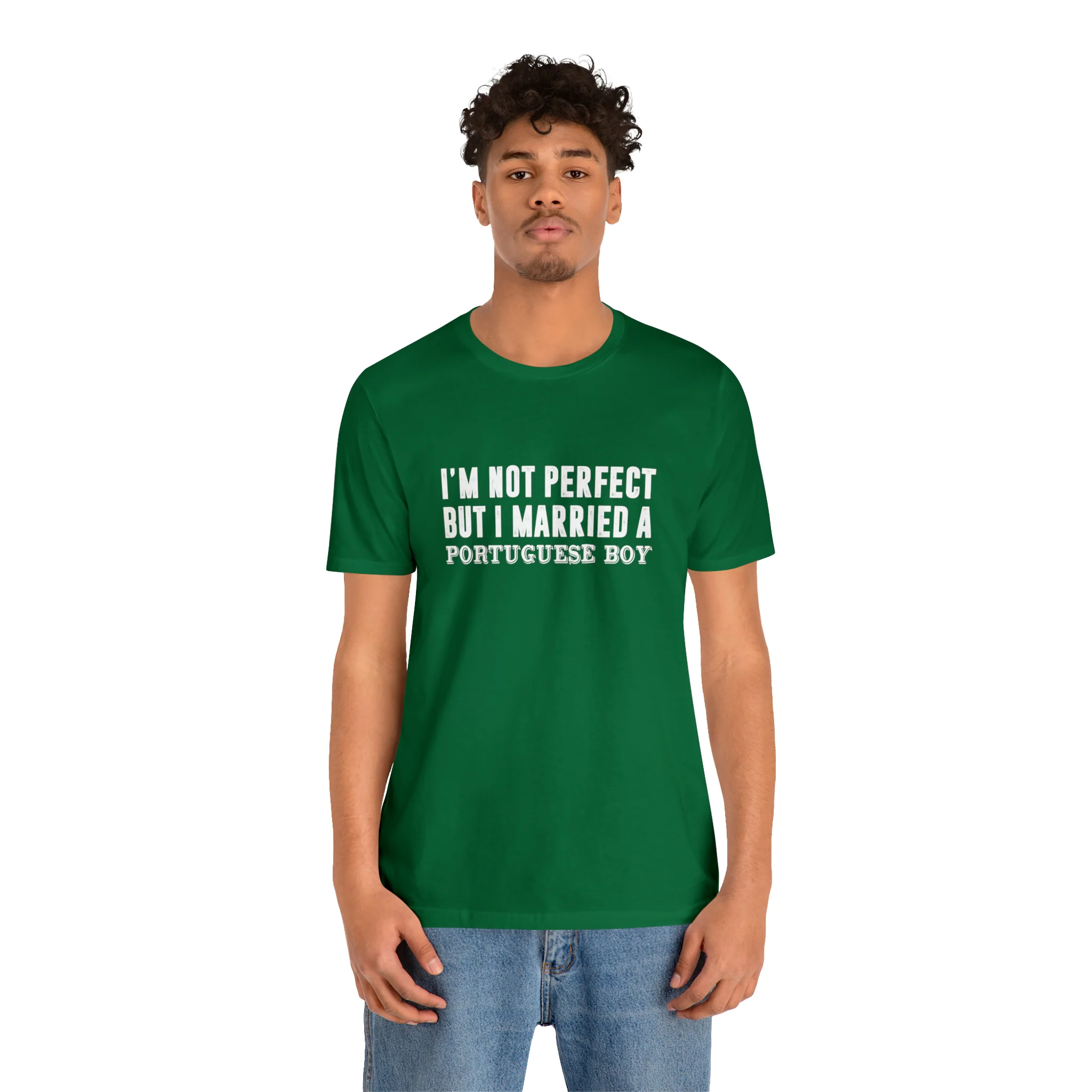 I'm Not Perfect But I Married a Portuguese Boy T-Shirt 🇨🇦 - Image 27
