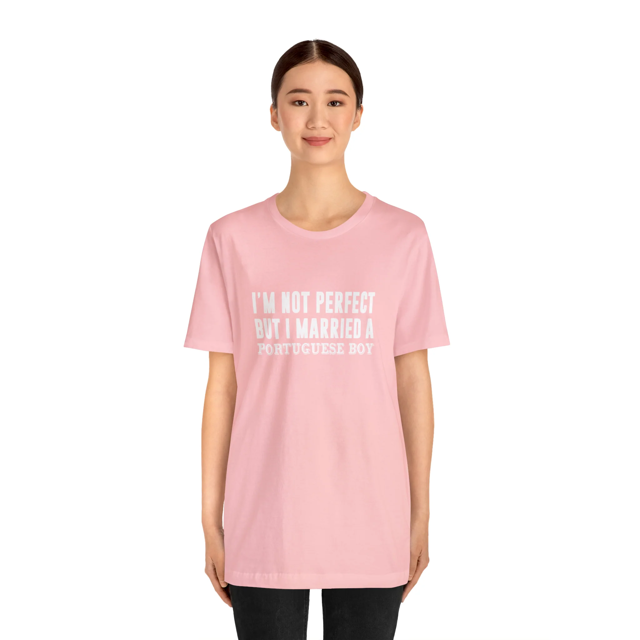 I'm Not Perfect But I Married a Portuguese Boy T-Shirt 🇨🇦 - Image 29