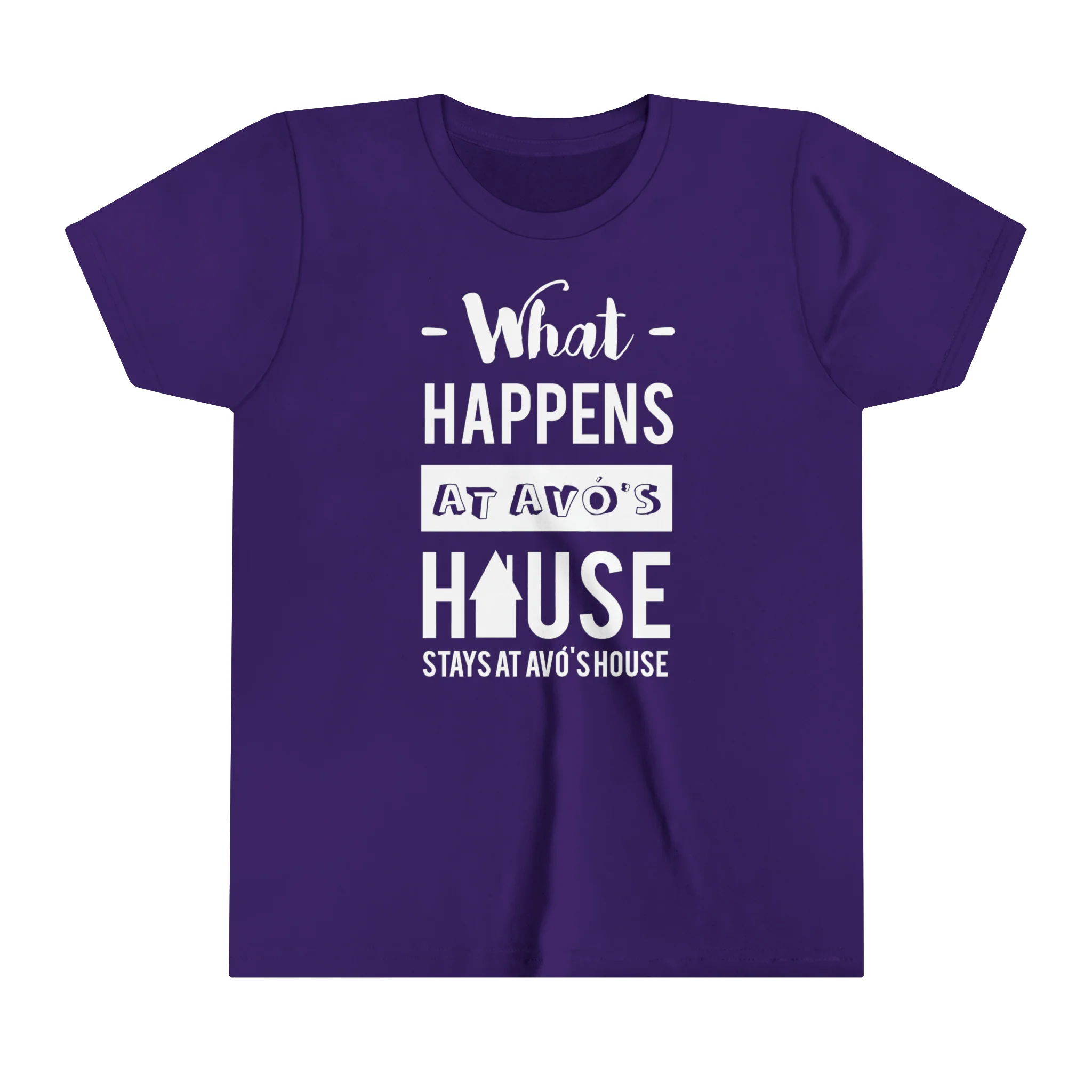 Youth Size What Happens at Avó's Tee (S-XL) - Image 13