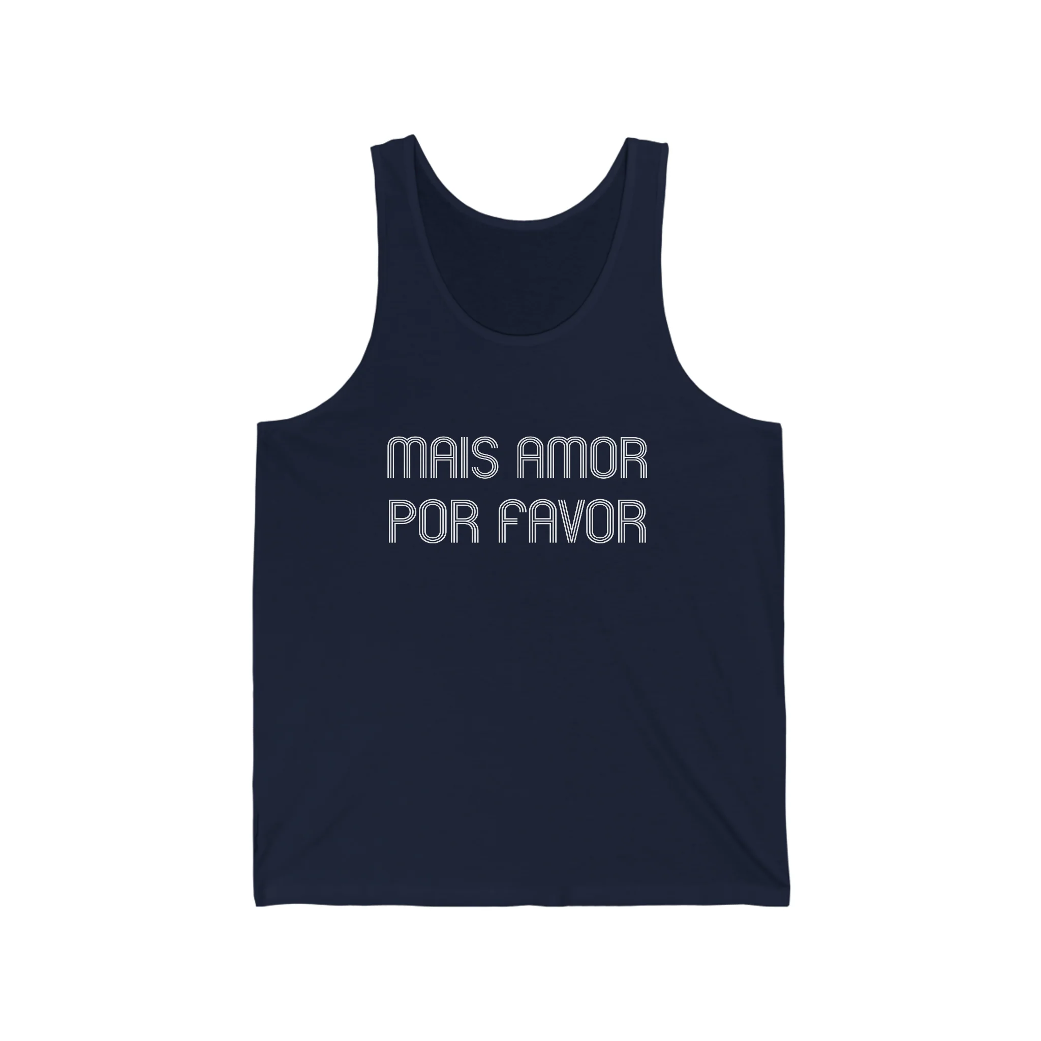 Mais Amor Por Favor Tank Top - Image 2