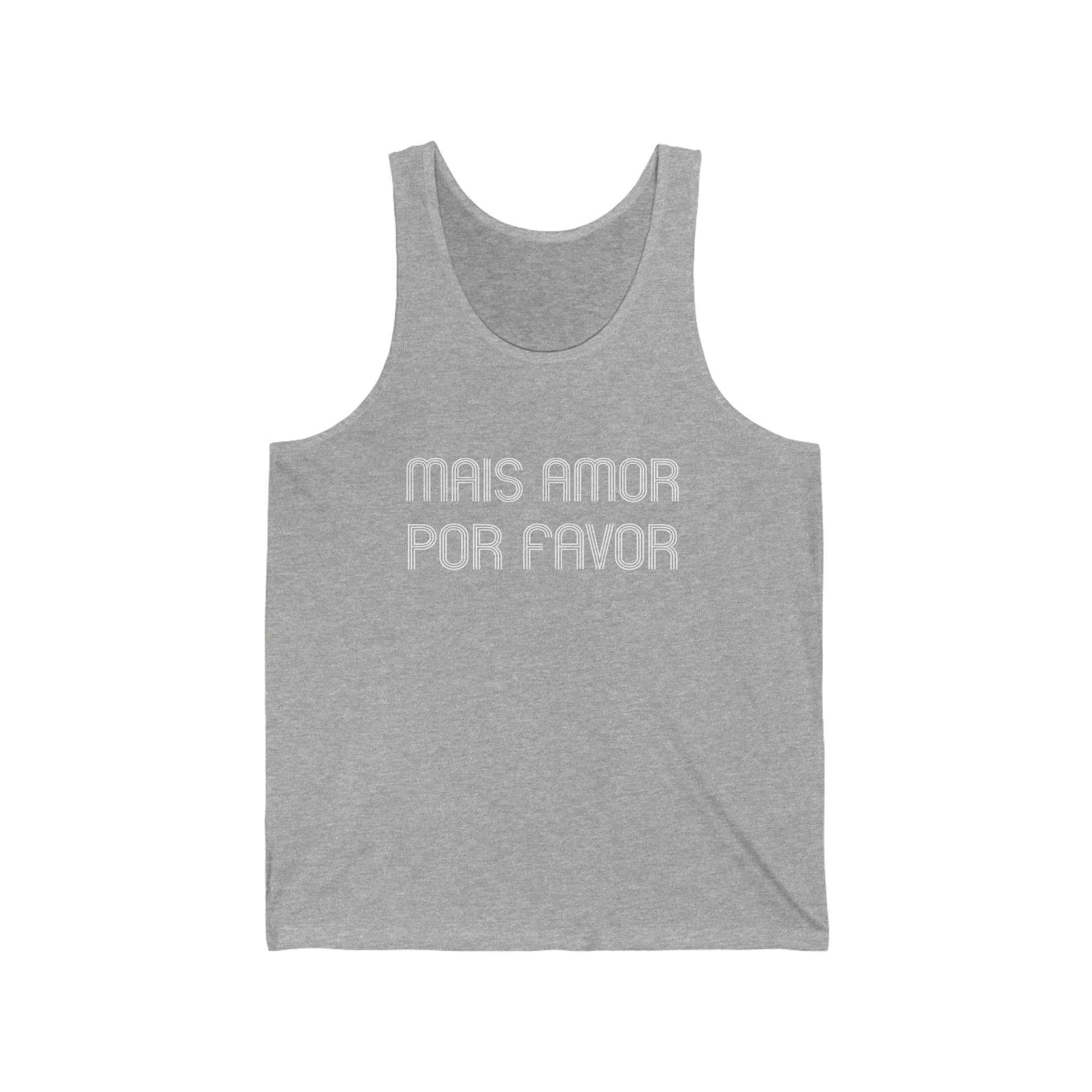 Mais Amor Por Favor Tank Top - Image 3