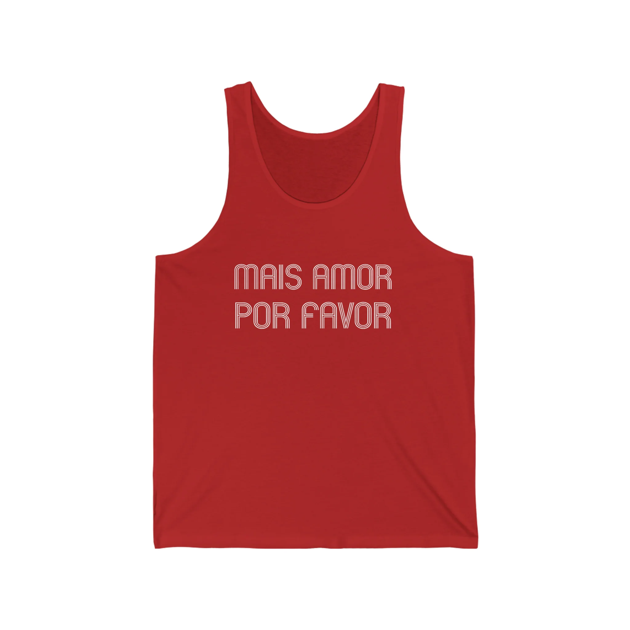 Mais Amor Por Favor Tank Top - Image 4