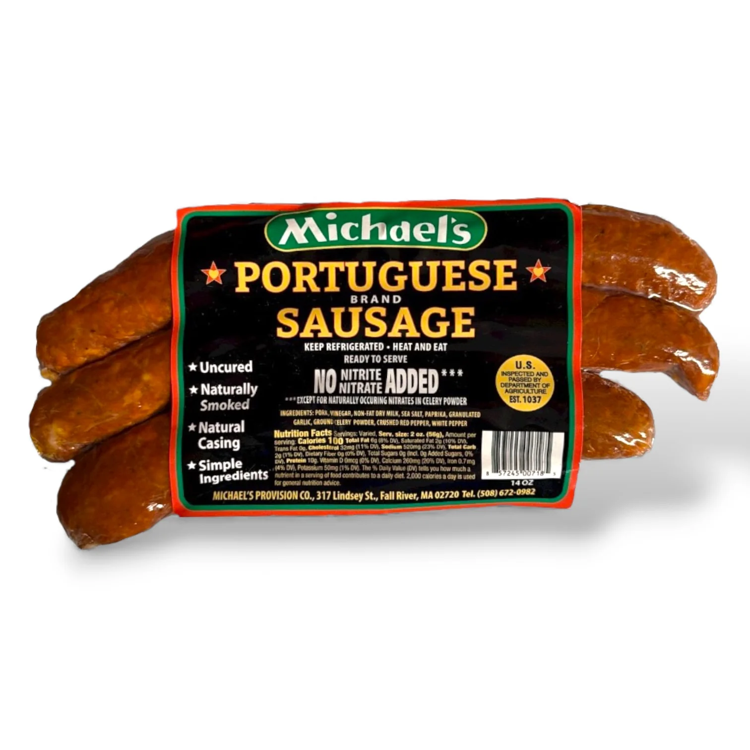 Michael's - Uncured Premium Portuguese Sausage