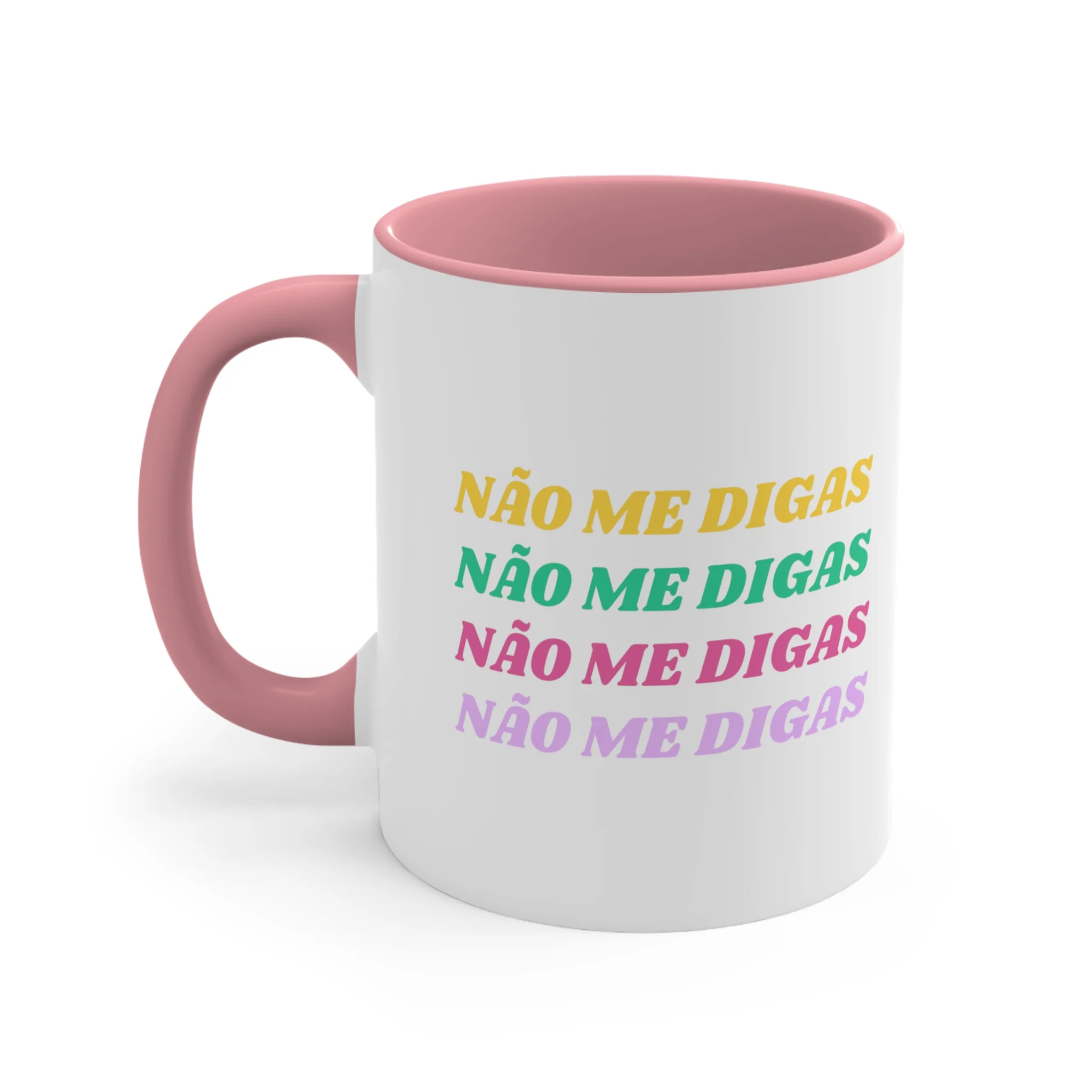 Não Me Digas Pink Accent Mug - Image 3