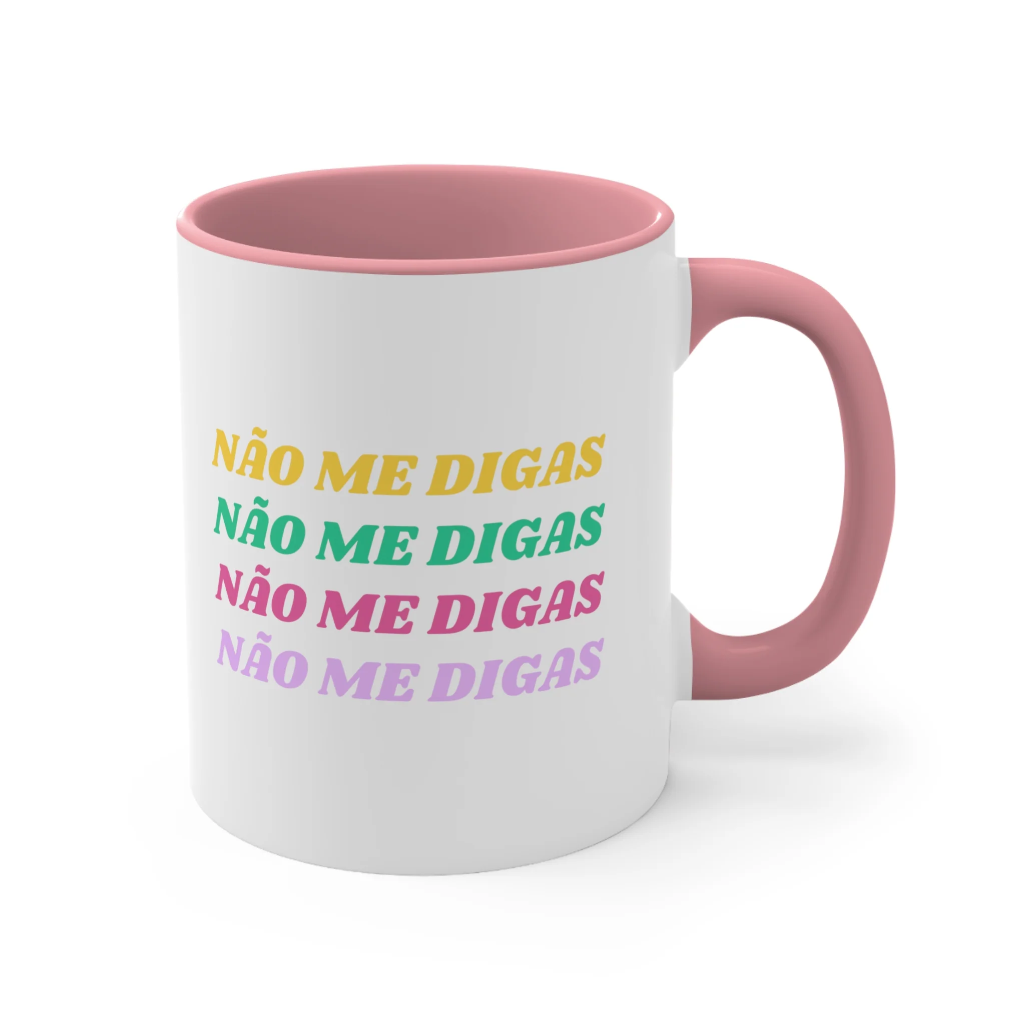 Não Me Digas Pink Accent Mug - Image 4
