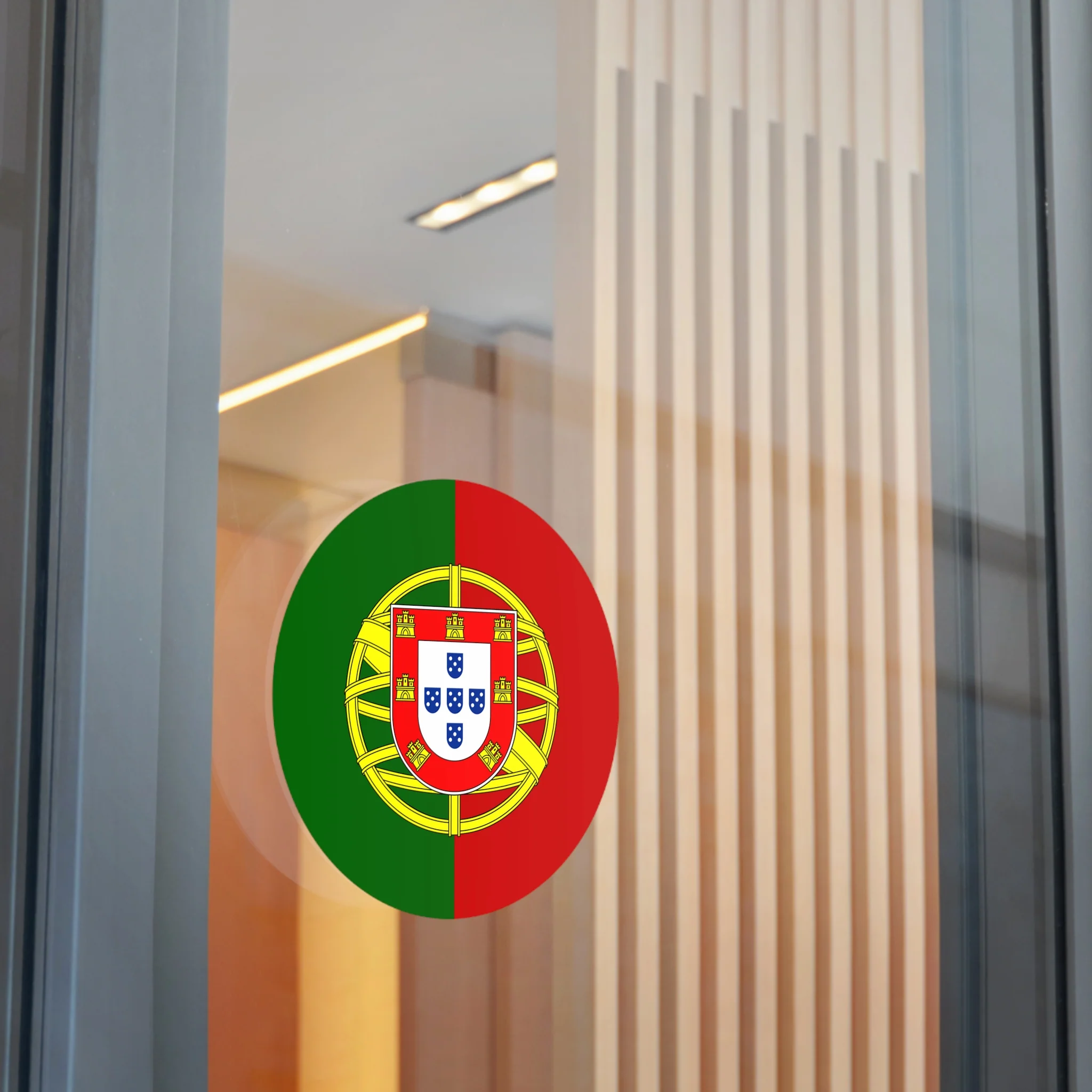 Portugal Flag Vinyl Sticker - Image 8