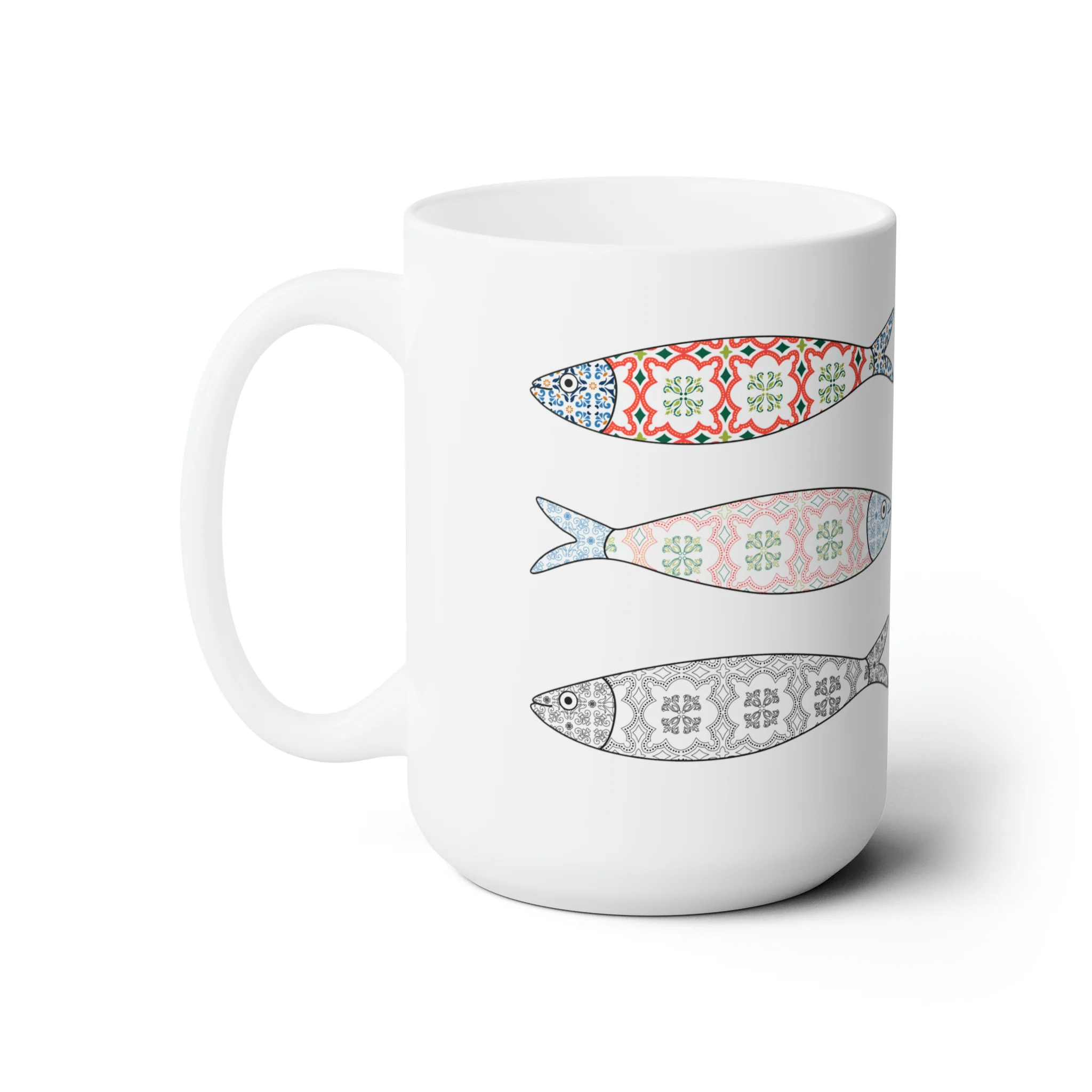 Portuguese Sardine Coffee Mug (15oz) - Image 3