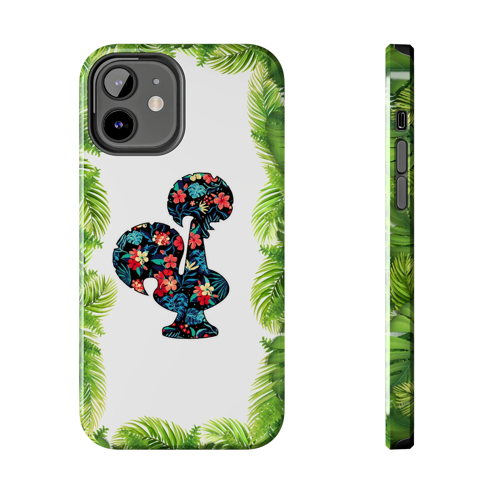 Tropical Rooster Phone Case (Apple) - Image 4