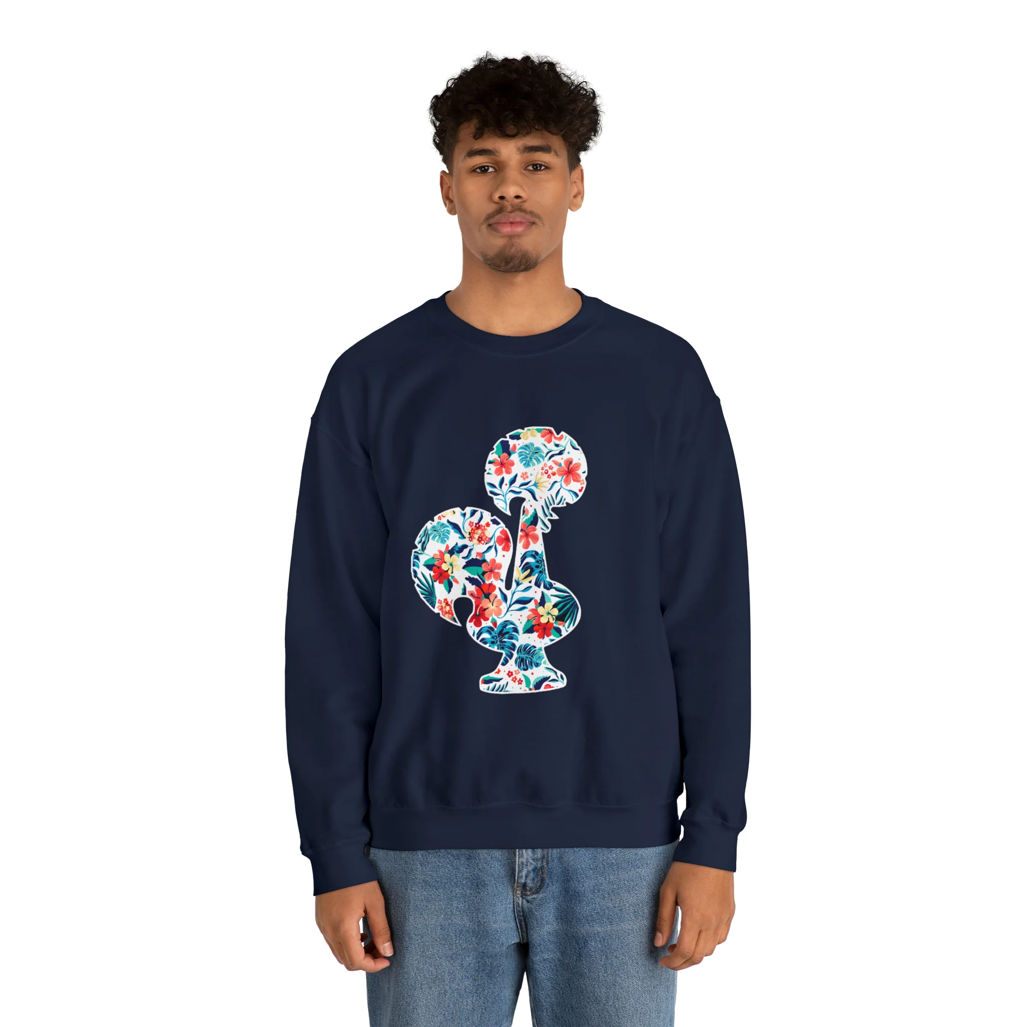 Tropical Rooster Sweatshirt (Unisex) - Image 10