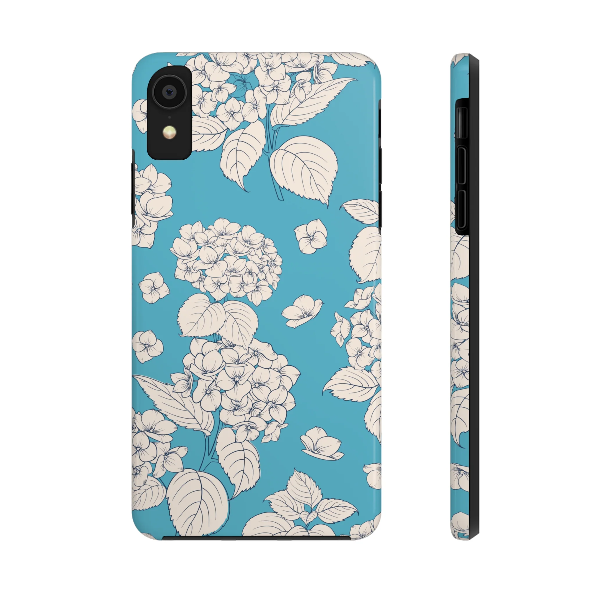 Vintage Hydrangeas Phone Case (Apple) - Image 11