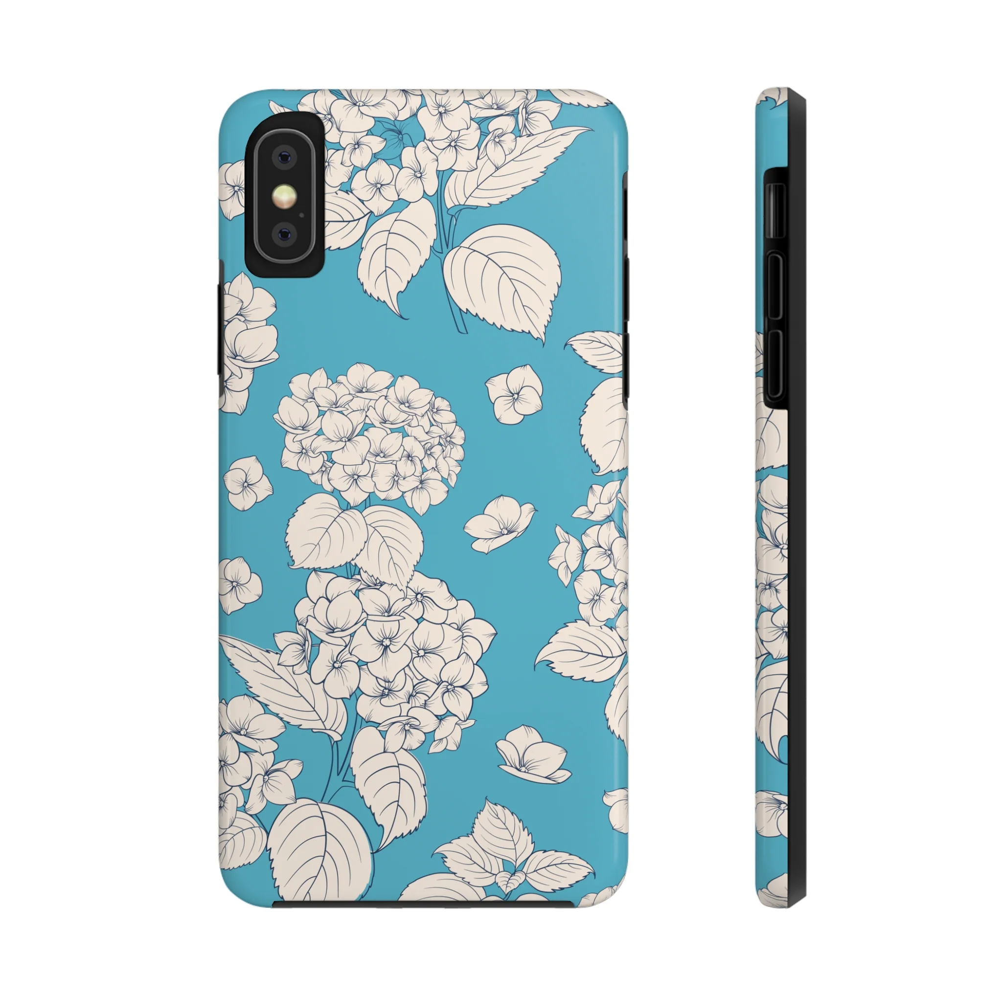 Vintage Hydrangeas Phone Case (Apple) - Image 12