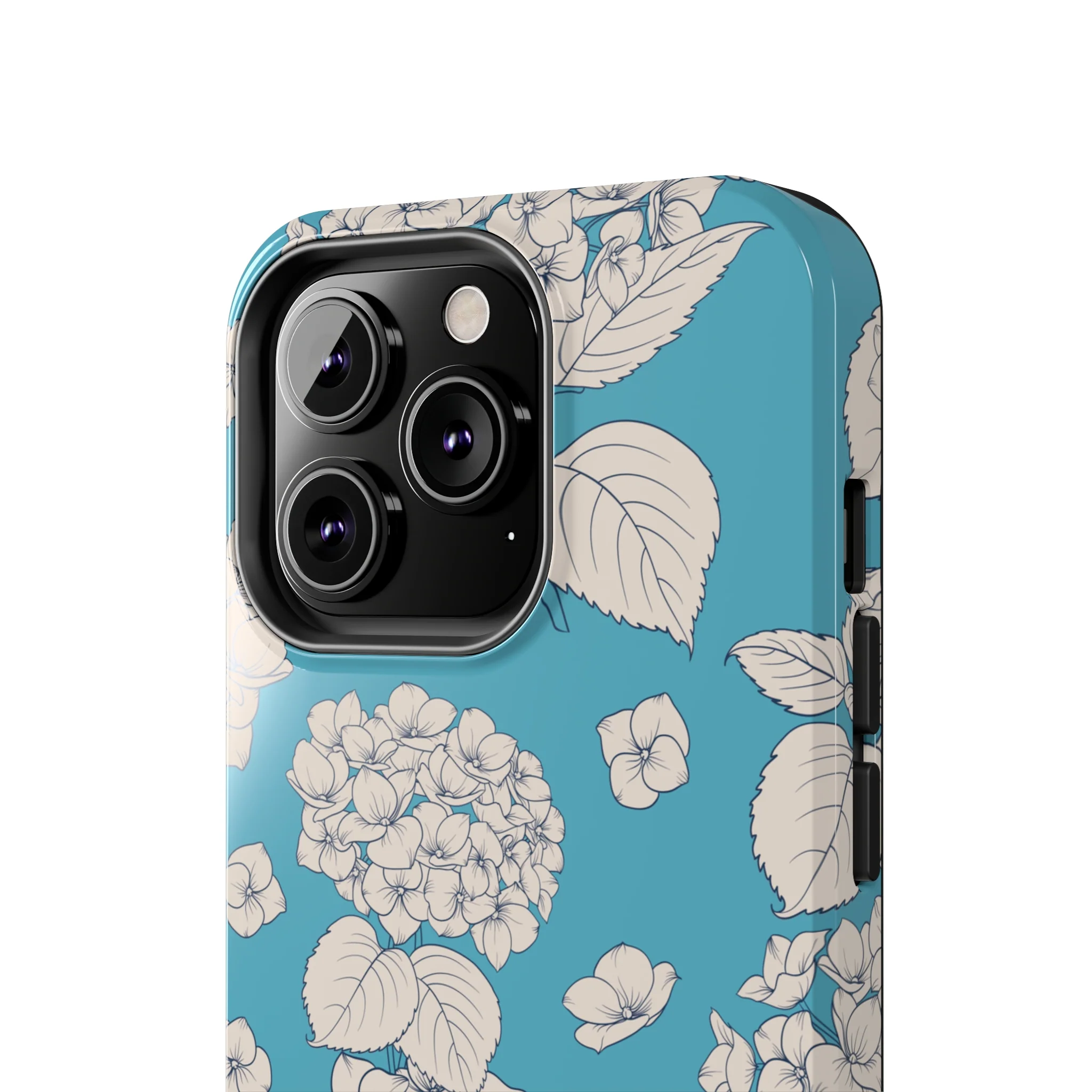 Vintage Hydrangeas Phone Case (Apple) - Image 27
