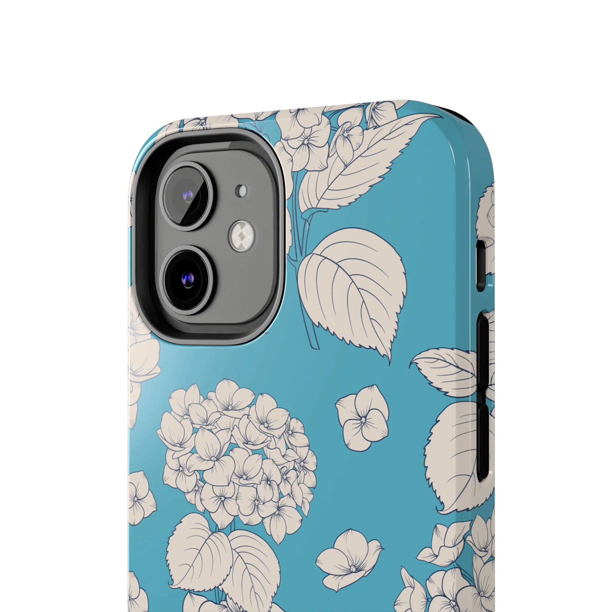 Vintage Hydrangeas Phone Case (Apple) - Image 36